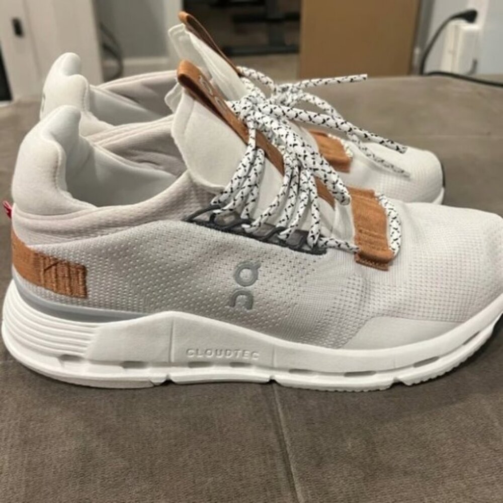 On Running Cloudnova White Pearl Brown EU size 38; US size 7.5-8.